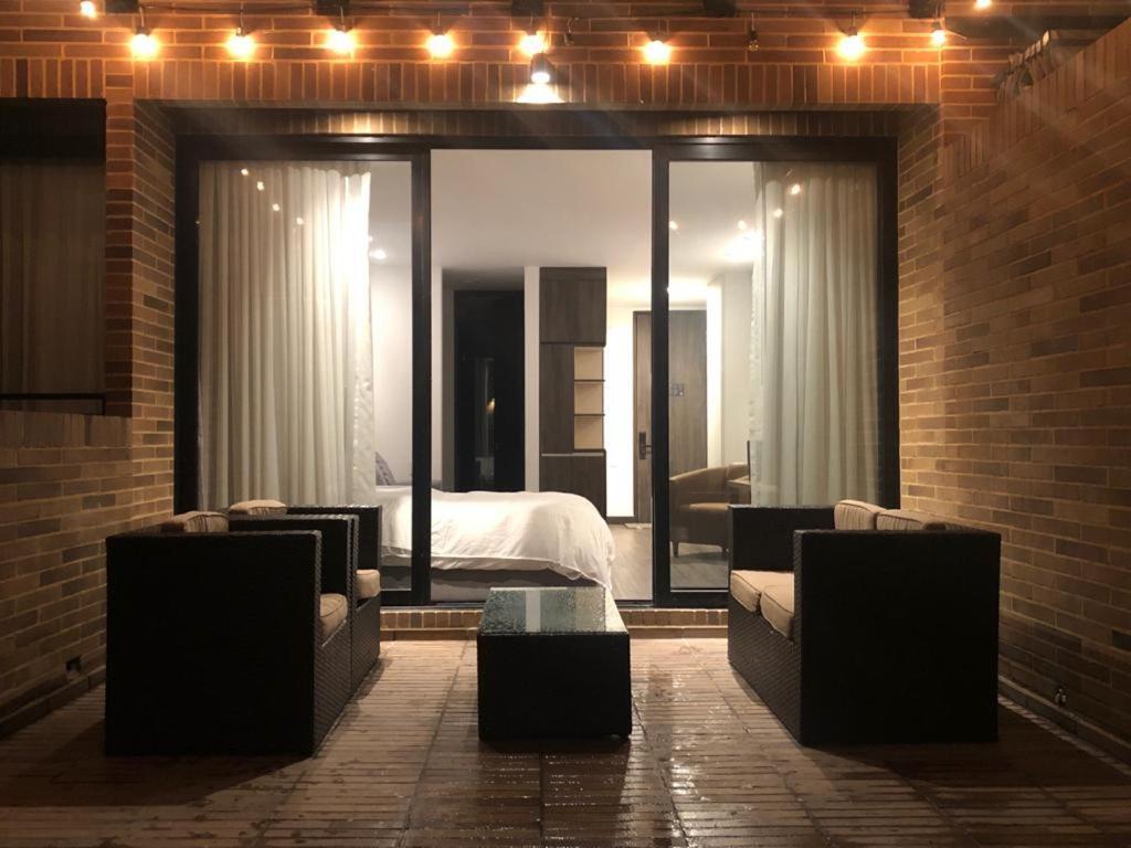 LUXURY APARTMENT with amenities in chicó bogotá Bogotá Exterior foto